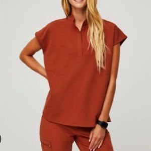 FIGS Auburn Scrub Set - SIZE M - EUC